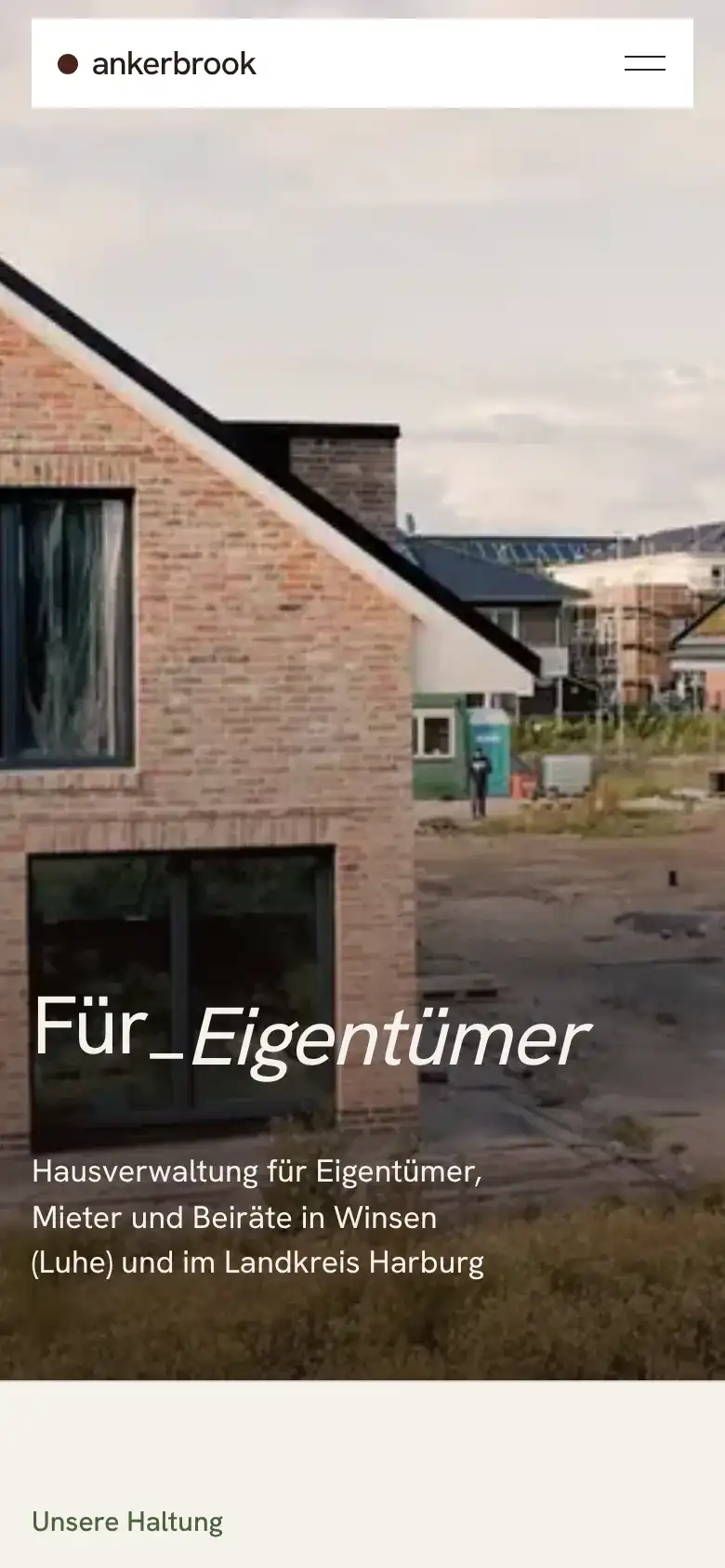 Ankerbrook auf dem Telefon