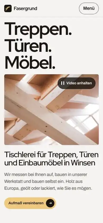 Fasergrund on a phone