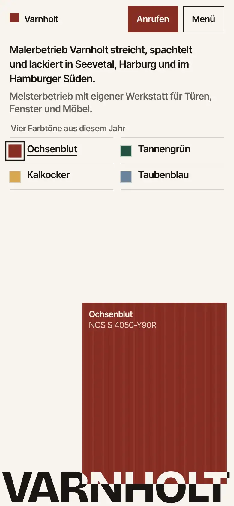 Varnholt on a phone