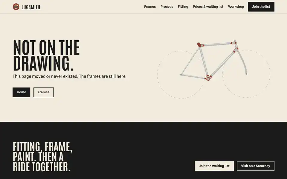 Lugsmith, page "404", first screen